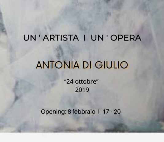 Antonia Di Giulio – 24 ottobre