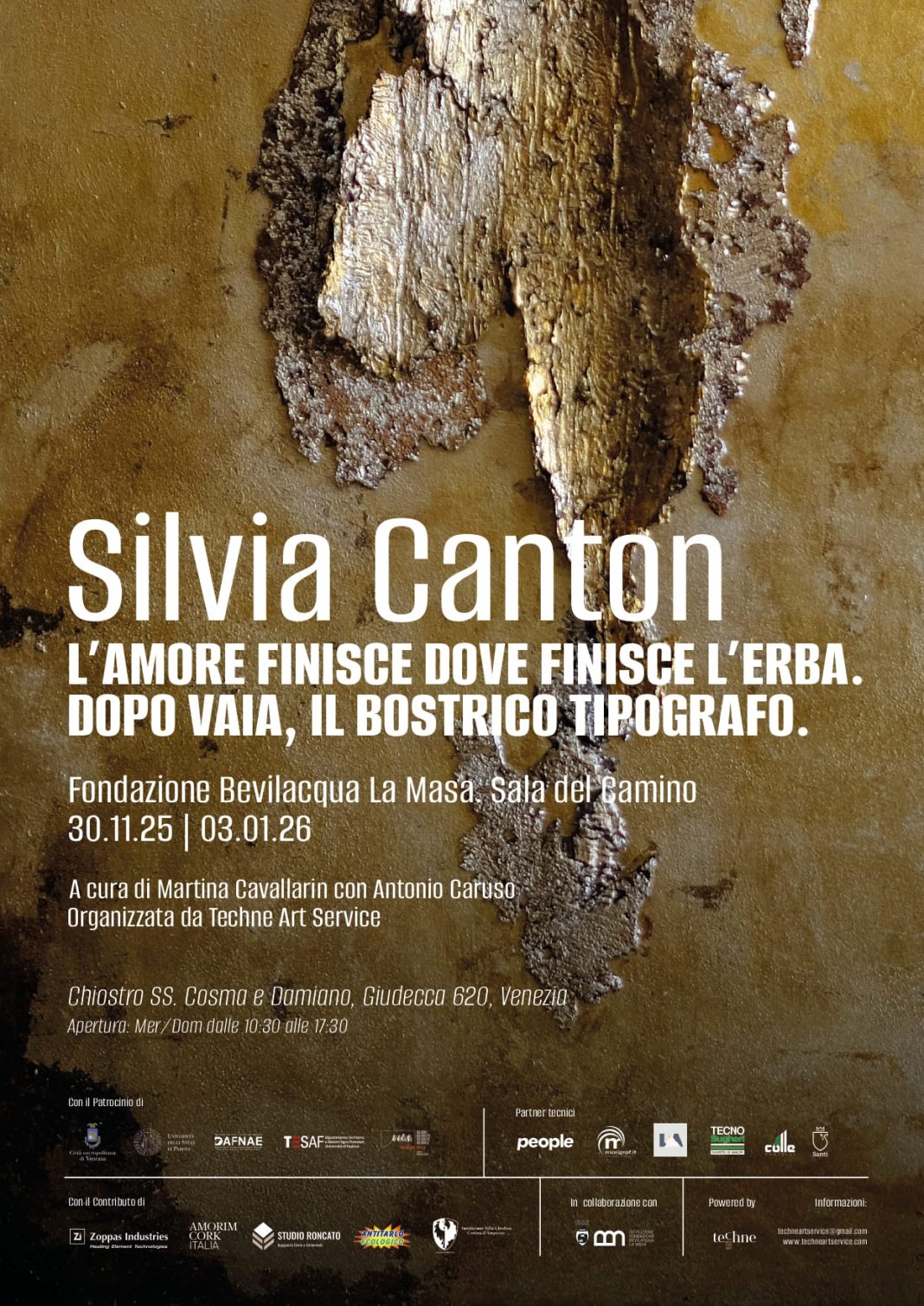 Silvia Canton – L’amore finisce dove finisce l’erba. Dopo Vaia, il bostrico tipografohttps://www.exibart.com/repository/media/formidable/11/img/247/Locandina_Silvia-Canton-2-1068x1509.jpg
