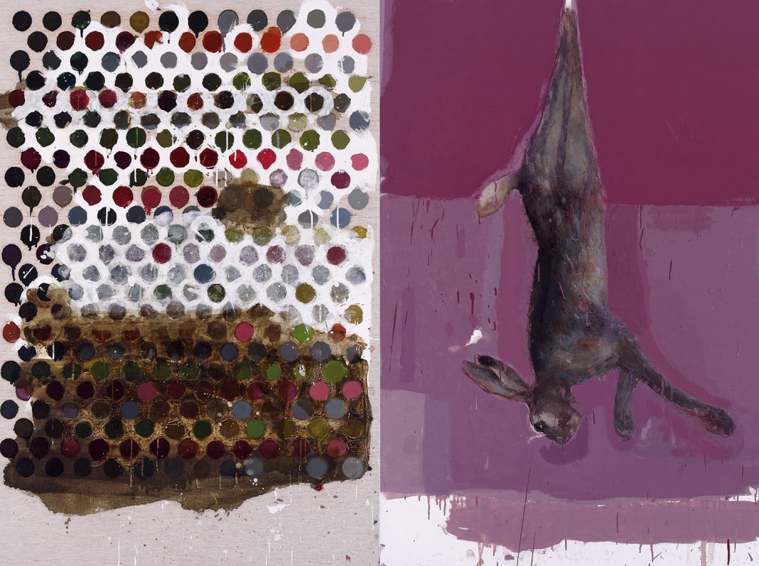 Guido Pecci – Volta la cartahttps://www.exibart.com/repository/media/formidable/11/img/25c/SENZA-TITOLO-5.-2024-Olio-e-tempera-su-tela-due-elementi-cm-120x160-1068x797.jpg