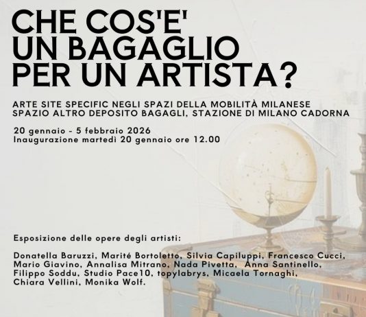 Cos’è un bagaglio per un artista?