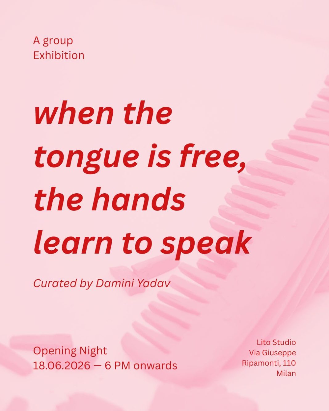 When the Tongue is Free, the Hands Learn to Speakhttps://www.exibart.com/repository/media/formidable/11/img/26c/Cover--1068x1335.jpg