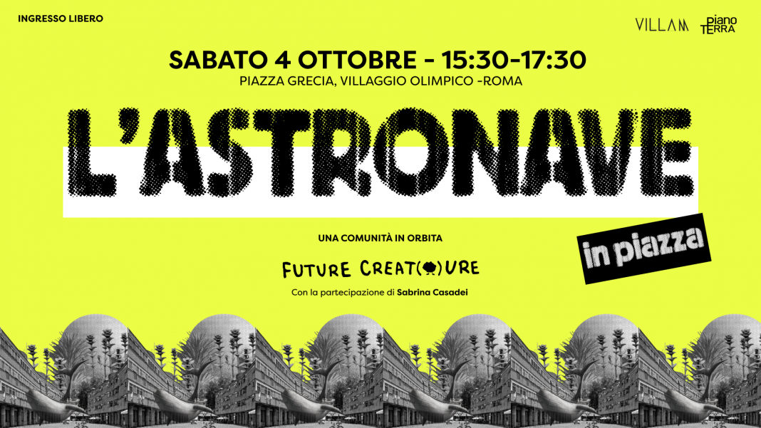L’astronave in piazza. Una comunità in orbitahttps://www.exibart.com/repository/media/formidable/11/img/28e/LAstronave_Piano-Terra_Villam_Sabrina_Casadei-1068x601.png