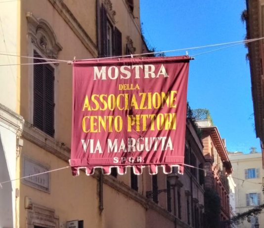 100 Pittori Via Margutta: Gigi Proietti e i suoi colori di Roma