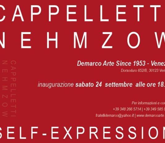 Mauro Cappelletti / Nehmzow – SELF-EXPRESSION