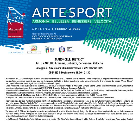 Arte e Sport: Armonia, Bellezza, Benessere, Velocità
