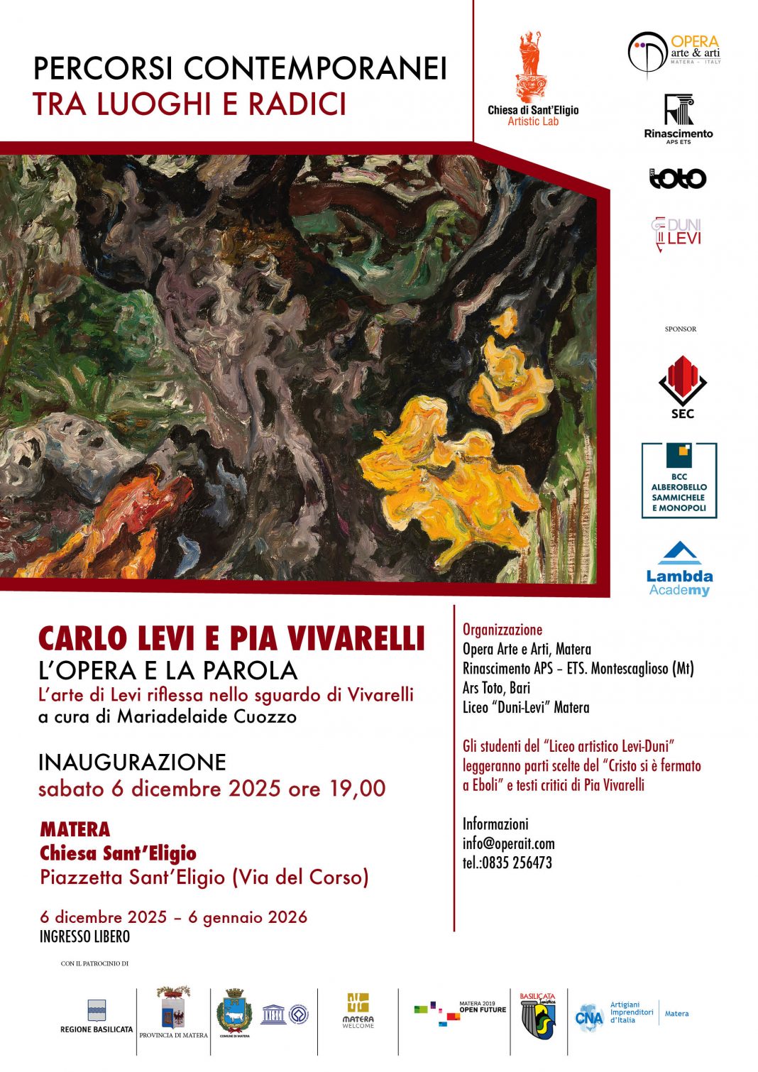 Carlo Levi / Pia Vivarelli – Opera e parolehttps://www.exibart.com/repository/media/formidable/11/img/2fe/invito-LEVI-1068x1510.jpg
