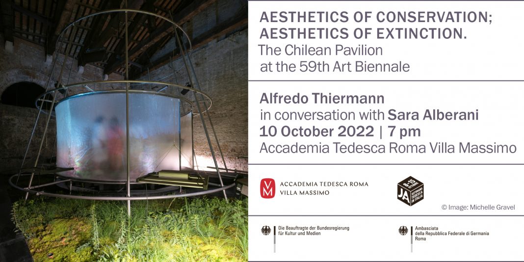 Aesthetics of Conservation; Aesthetics of Extinction. The Chilean Pavilion at the 59th Art Biennalehttps://www.exibart.com/repository/media/formidable/11/img/317/VM_Thiermann_EB_final-1068x534.jpg
