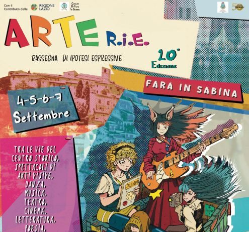 Torna ARTEr.i.e a Fara in Sabina per il 20° compleanno Torna ARTEr.i.e a Fara in Sabina per il 20° compleanno
