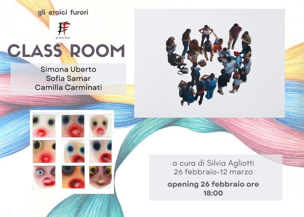 Simona Uberto/Sofia Samar/Camilla Carminati – Class Roomhttps://www.exibart.com/repository/media/formidable/11/img/326/class_room-1068x763.jpg