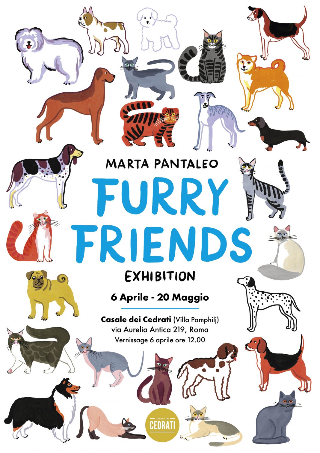 Furry Friends, Mostra di Marta Pantaleohttps://www.exibart.com/repository/media/formidable/11/img/34d/Locandina_FurryFriends-1068x1510.jpg
