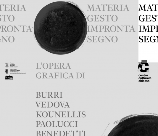 Materia, gesto, impronta, segno: l’opera grafica di Burri, Vedova, Kounellis, Paolucci e Benedetti
