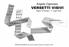Angela Caporaso- Versetti Visivi