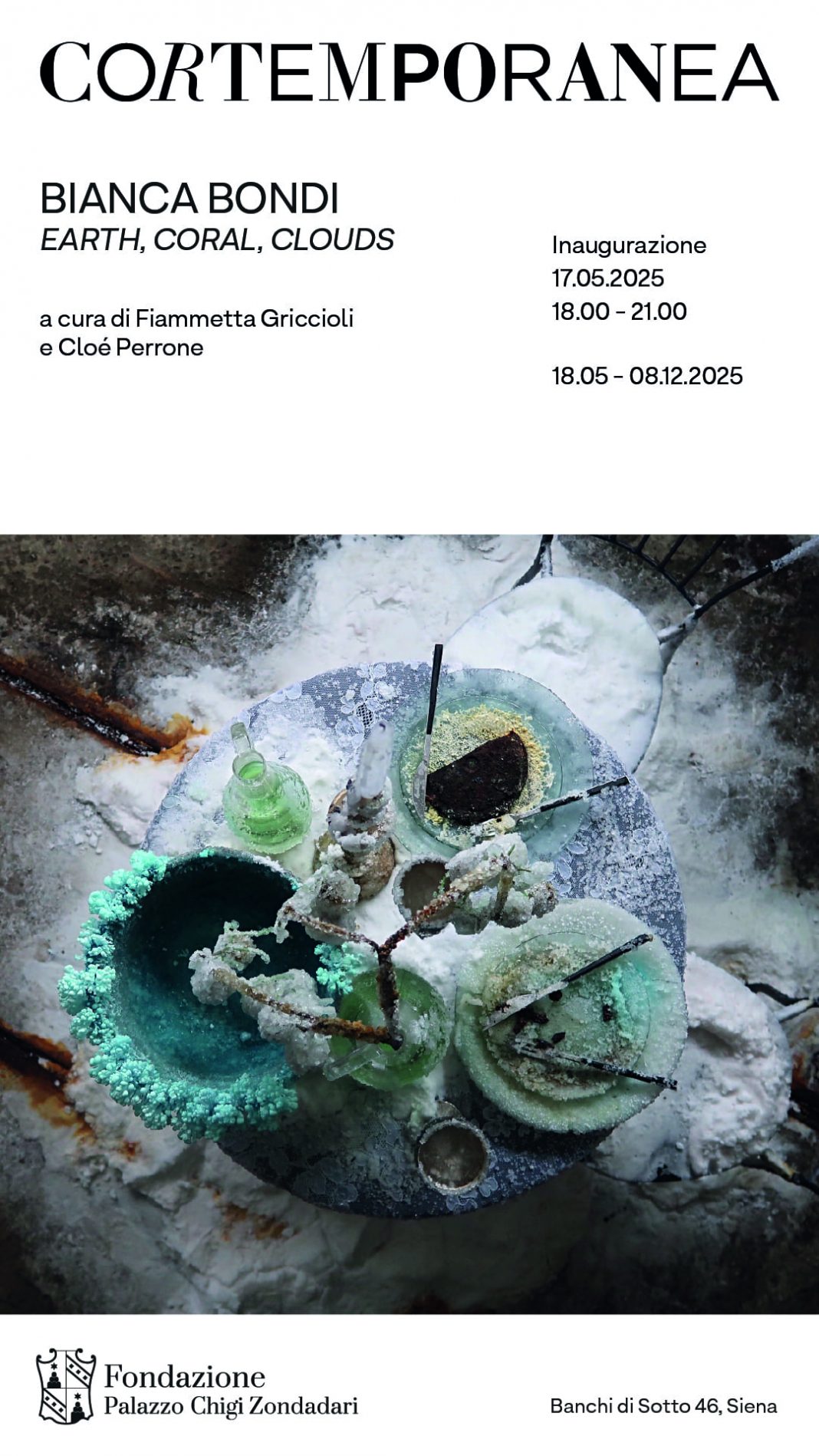 Bianca Biondi – Earth, Coral, Cloudshttps://www.exibart.com/repository/media/formidable/11/img/374/evite-Bianca-Bondi_Palazzo-Chigi-Zondadari_17-05-web-res-1068x1898.jpg