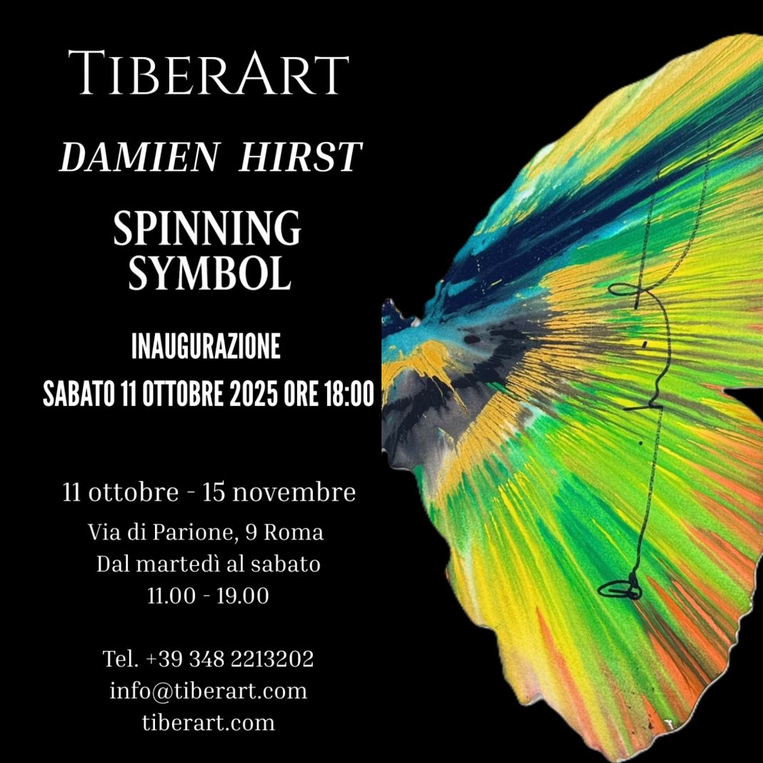 DAMIEN HIRST- SPINNING SYMBOLShttps://www.exibart.com/repository/media/formidable/11/img/378/1c674646-fa1b-4557-8df8-96f5febecb58-1068x1068.jpg