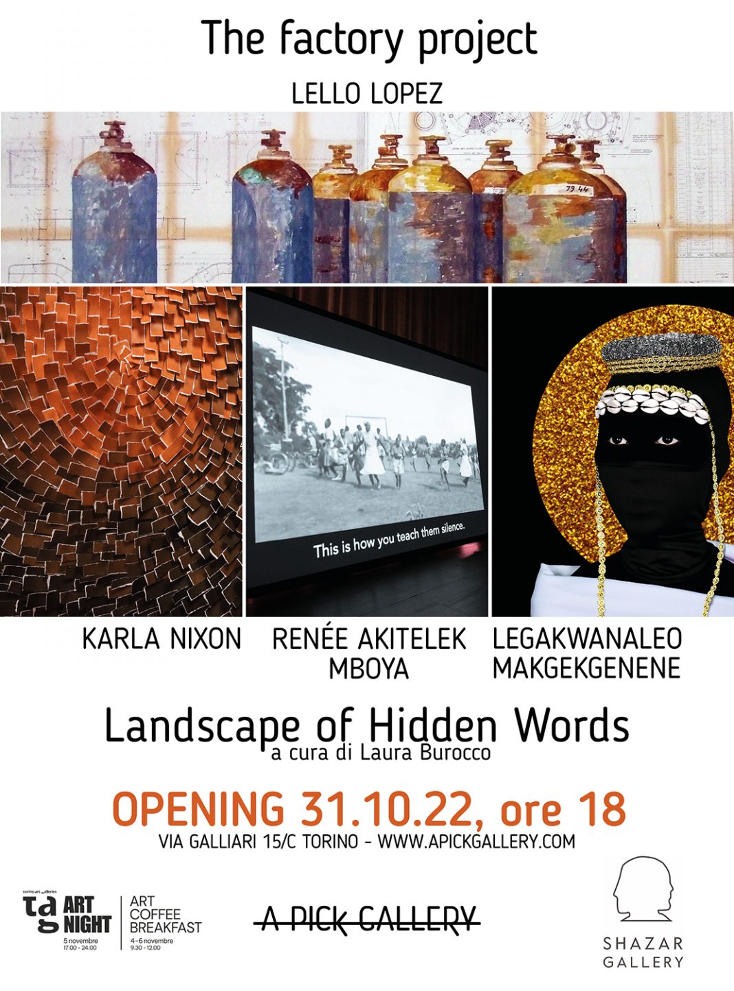 Landscapes of Hidden Words / The factory projecthttps://www.exibart.com/repository/media/formidable/11/img/38c/opening31oct_web-1068x1442.jpg