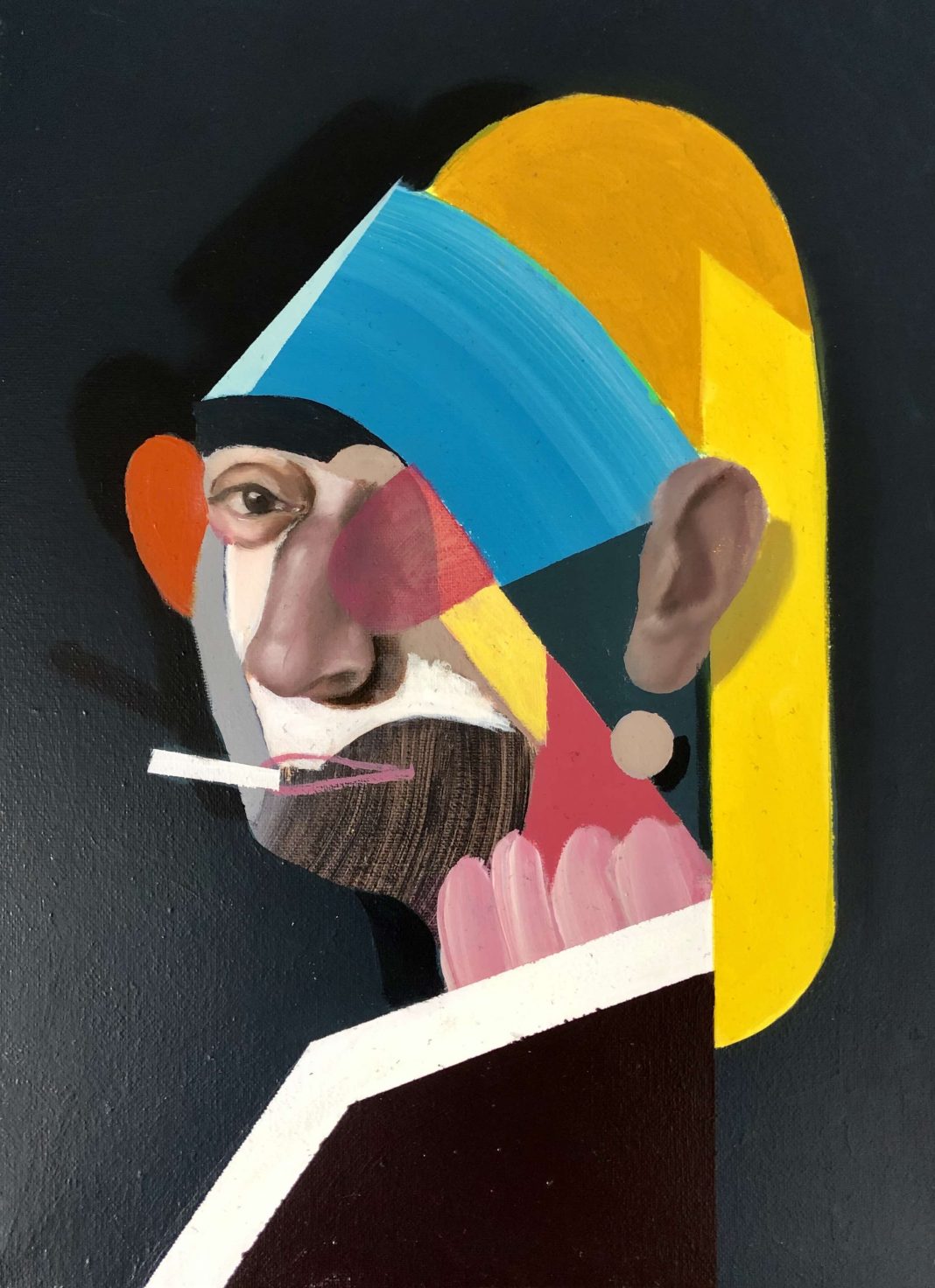 JE EST UN AUTRE, Io non mi assomiglio maihttps://www.exibart.com/repository/media/formidable/11/img/3b1/Giuliano-Sale-Ruggero-Mameli-con-lorecchino-di-perla-2018-1068x1472.jpg