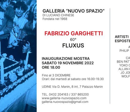 Fabrizio Garghetti. 60° Fluxus