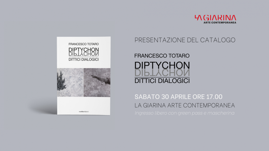 Francesco Totaro. DIPTYCHON | DITTICI DIALOGICIhttps://www.exibart.com/repository/media/formidable/11/img/403/Presentazione-del-catalogo-in-galleria-1068x601.png