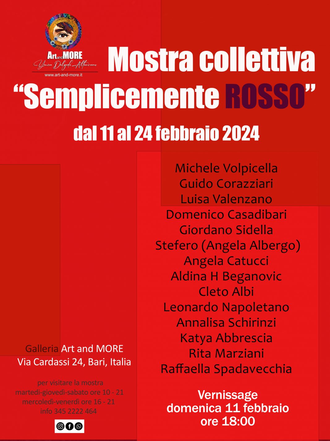 Semplicemente ROSSOhttps://www.exibart.com/repository/media/formidable/11/img/40e/Semplicemente-ROSSO-11-24-feb-2024-Art-and-MORE_online-1068x1424.jpg