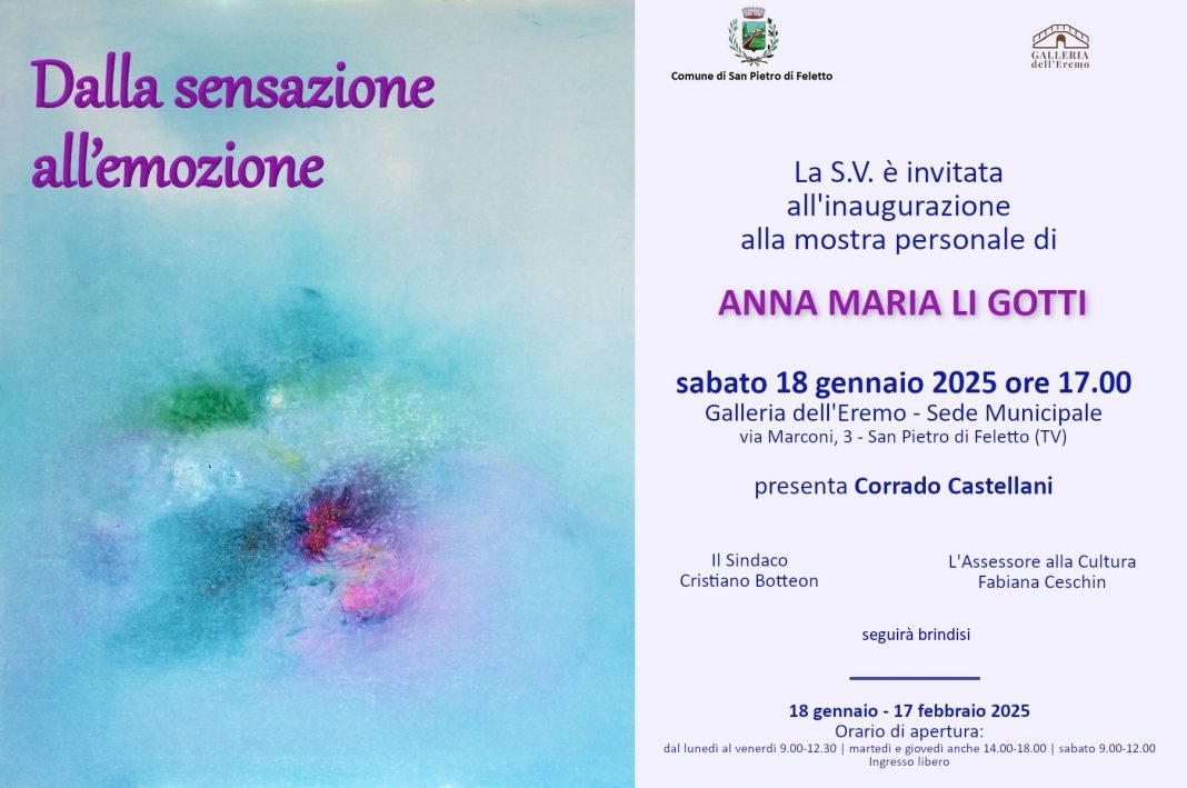 Anna Maria Li Gotti – Dalla sensazione all’emozionehttps://www.exibart.com/repository/media/formidable/11/img/428/invito-1068x709.jpg
