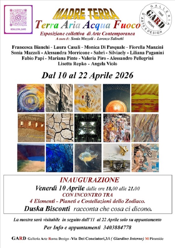 Madre Terra. Terra Aria Acqua Fuocohttps://www.exibart.com/repository/media/formidable/11/img/462/Terra-Aria-Acqua-Fuoco.jpg