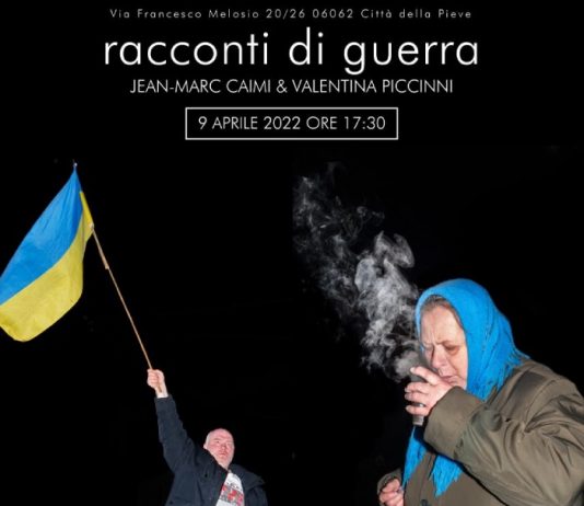 Racconti di guerra, talk fotografico con Jean-Marc Caimi e Valentina Piccinni