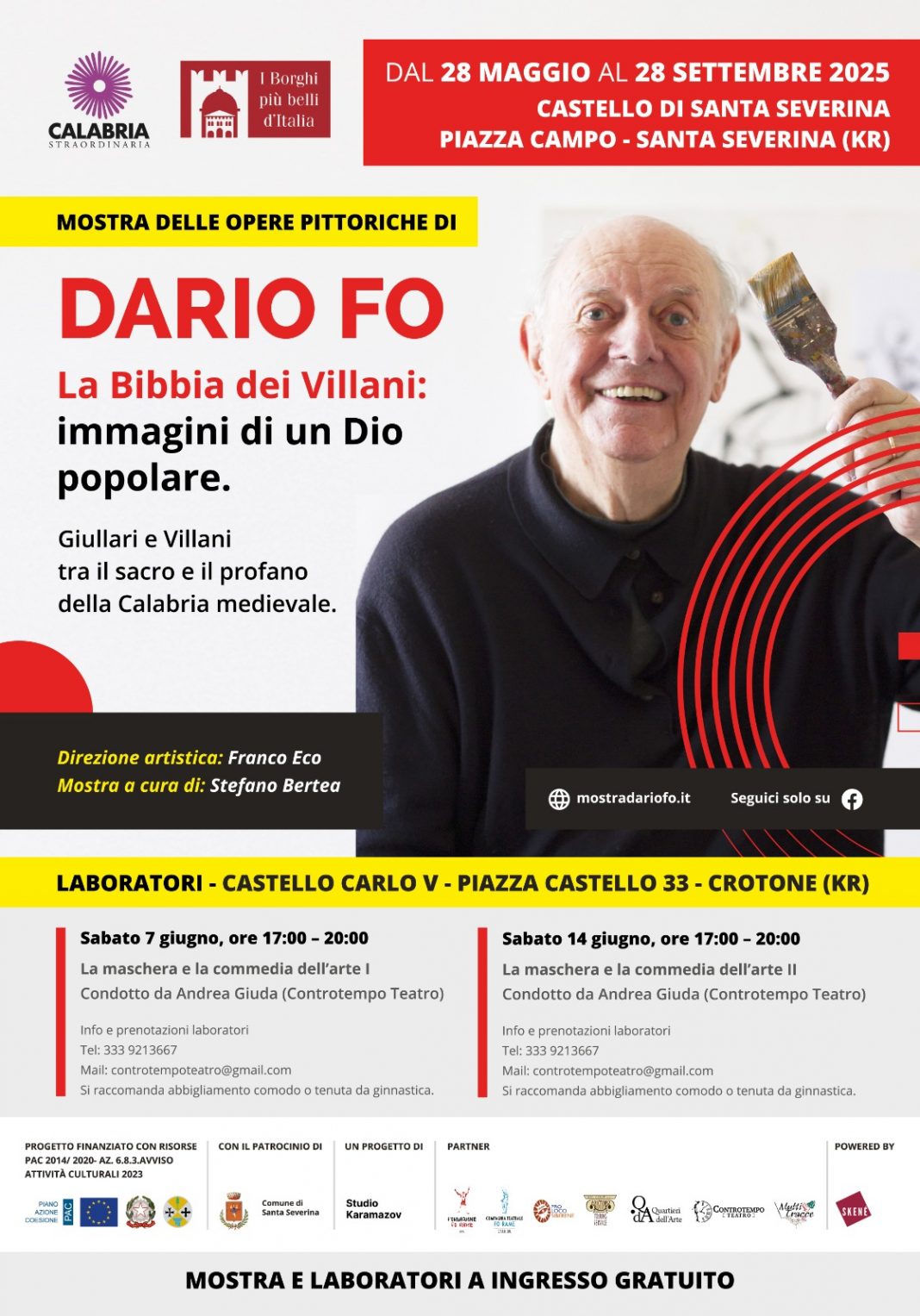 Dario Fo. La Bibbia dei villani: immagini di un Dio popolarehttps://www.exibart.com/repository/media/formidable/11/img/48e/locandina-mostra-dario-fo-1068x1527.jpeg