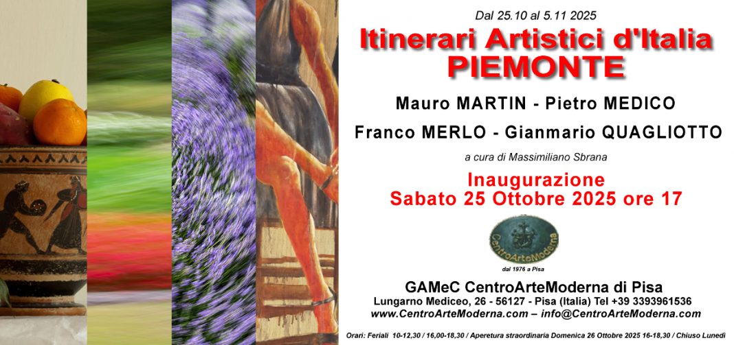 Itinerari Artistici Italiani : Piemontehttps://www.exibart.com/repository/media/formidable/11/img/490/invito-IAI-Piemonte-2025-1068x503.jpg