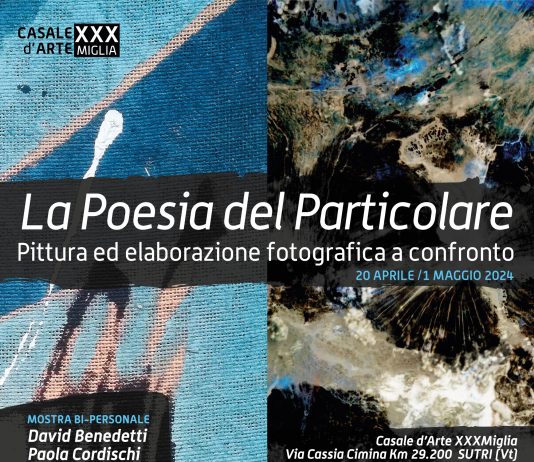 David Benedetti / Paola Cordischi – La Poesia del Particolare