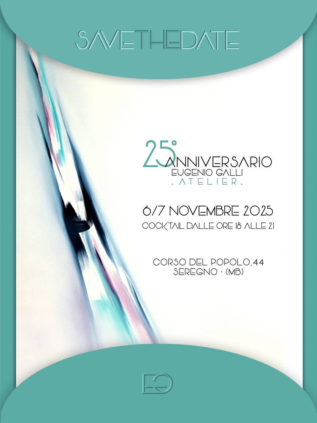 Venticinquesimo anniversario  Galli Atelierhttps://www.exibart.com/repository/media/formidable/11/img/4b2/SAVETHEDATE_OK-1068x1424.jpg