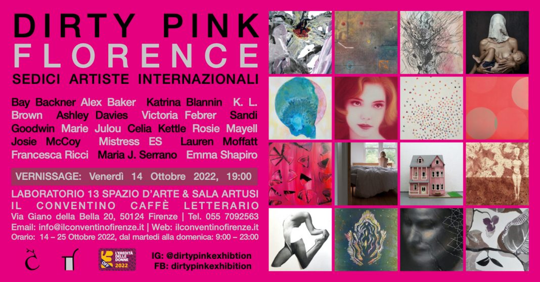 Dirty Pink Florence. Sedici Artiste Internazionalihttps://www.exibart.com/repository/media/formidable/11/img/4c6/FB-event-RGB-web-1068x558.jpg