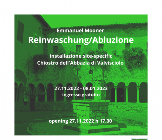 Emanuel Mooner – Reinwaschung/Abluzione Emanuel Mooner – Reinwaschung/Abluzione