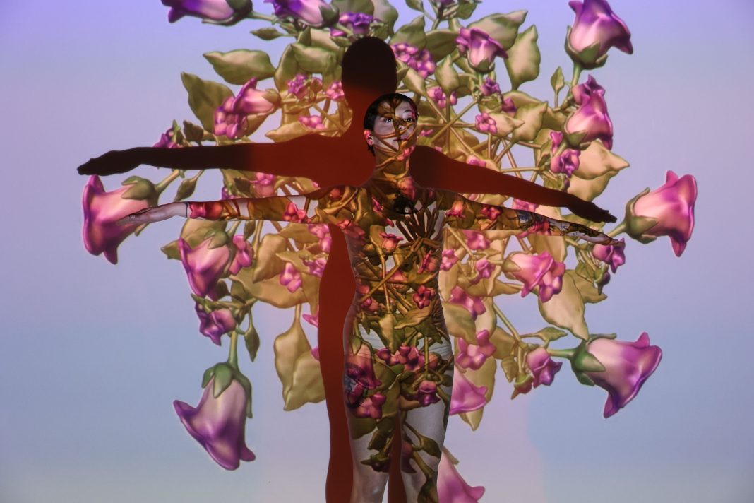 UNA, DOPPIA, COLLETTIVA. L’identità al tempo del Metaversohttps://www.exibart.com/repository/media/formidable/11/img/502/7.-Kamilia-Kard-HERbarium-Dancing-for-an-AI-2023-video-installazione-ongoing-1068x712.jpg