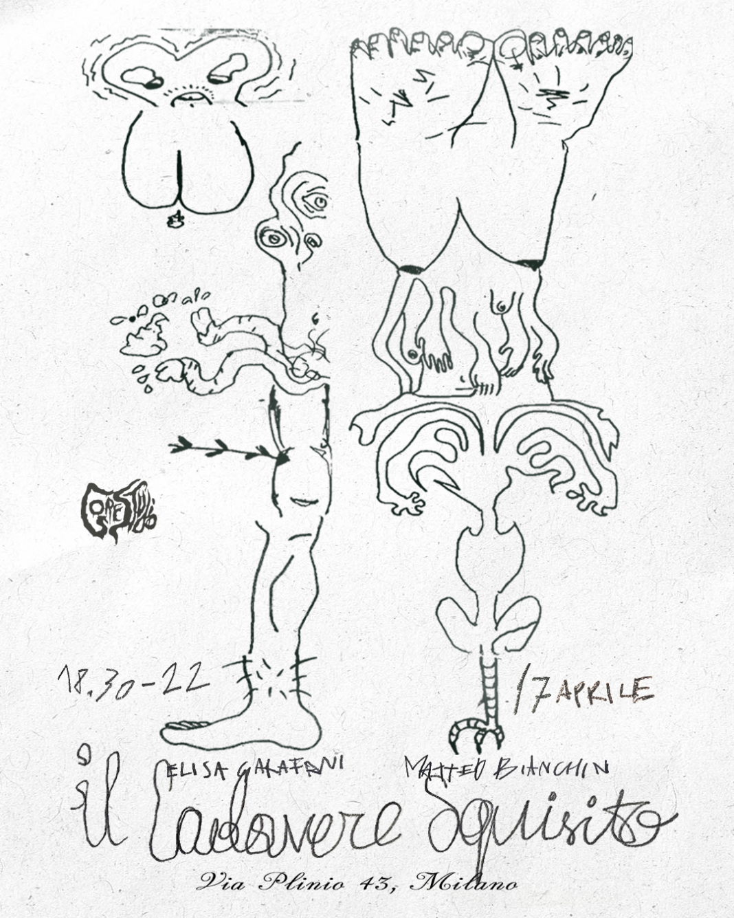Elisa Garofani / Matteo Bianchini – Il cadavere squisitohttps://www.exibart.com/repository/media/formidable/11/img/506/Locandina-post-1068x1335.png