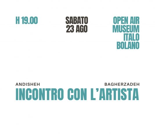 Incontro con l’artista Andisheh Bagherzadeh in residenza all’Open air Museum Italo Bolano