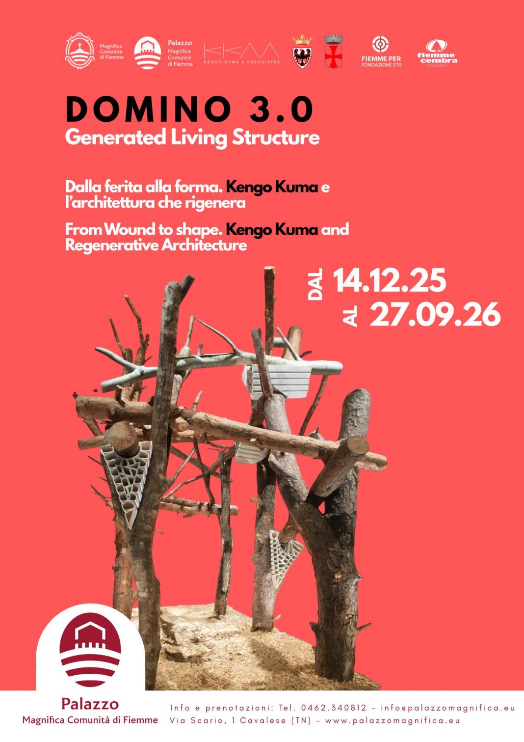 Kengo Kuma – Domino 3.0 Generated Living Structurehttps://www.exibart.com/repository/media/formidable/11/img/517/Domino-3.0-Generated-Living-Structure-dalla-ferita-alla-forma-1068x1511.jpg