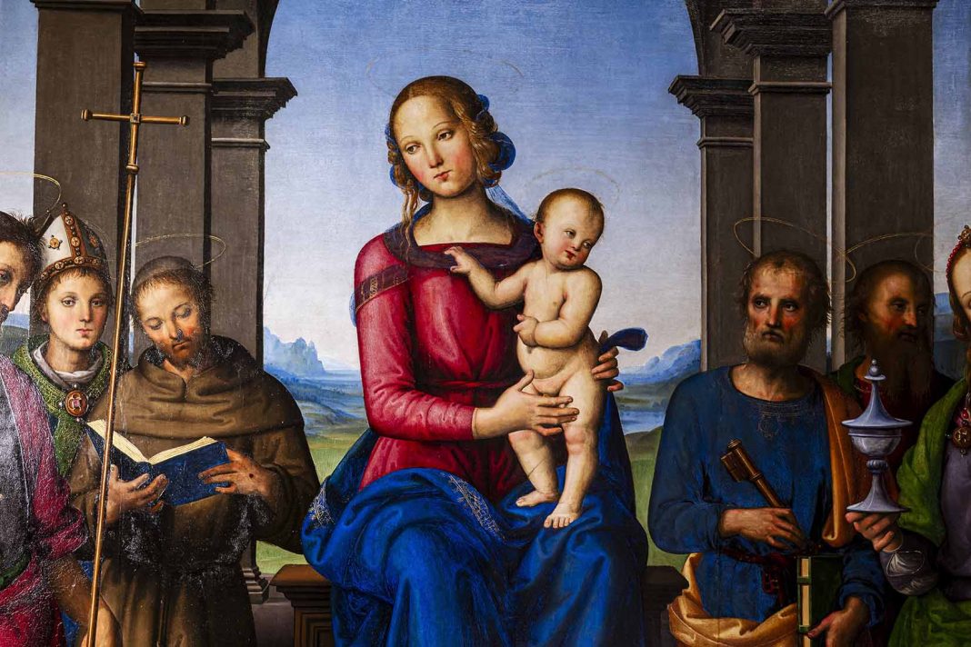 Pietro Perugino a Fano. Primus pictor in orbehttps://www.exibart.com/repository/media/formidable/11/img/51d/Fano_Pala_Durante_Pietro-Perugino_part.1-1068x712.jpg