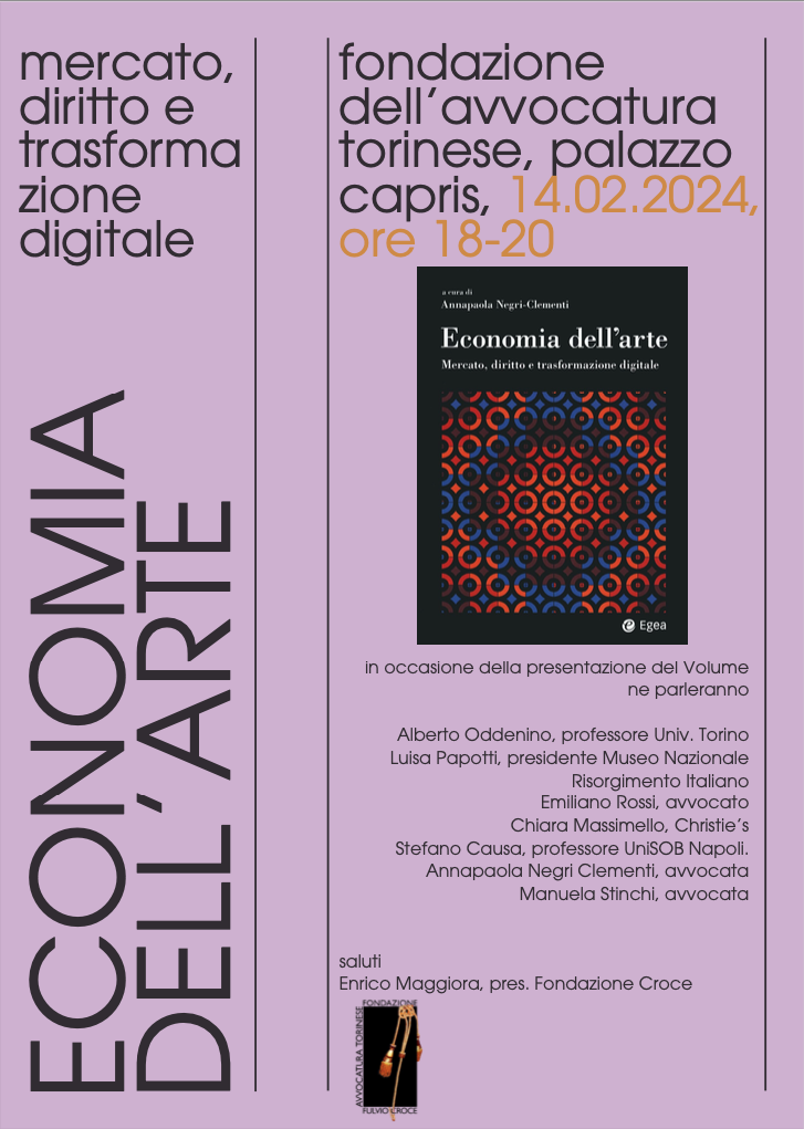ECONOMIA DELL’ARTE. Mercato, diritto e trasformazione digitalehttps://www.exibart.com/repository/media/formidable/11/img/520/SAVE-THE-DATE_14022024_EconomiadellArteEGEA.png
