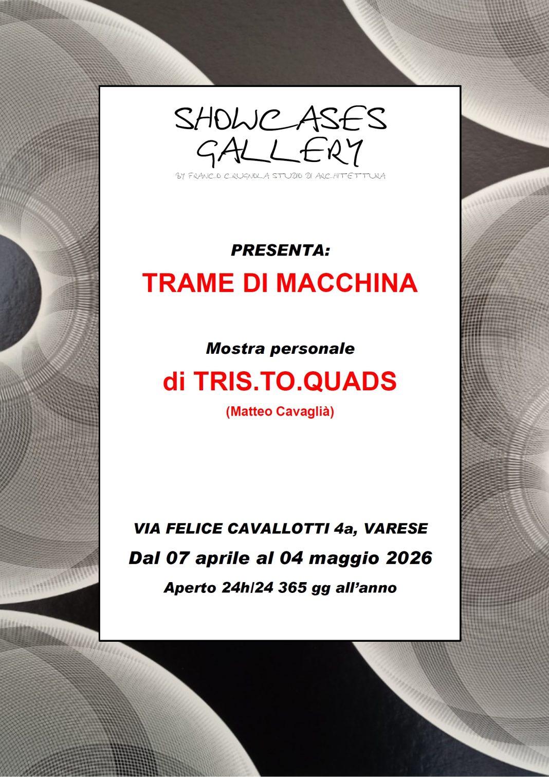 TRIS.TO.QUADS (Matteo Cavaglià) – Trame di Macchinahttps://www.exibart.com/repository/media/formidable/11/img/54d/locandina-TRIS.TO_.QUADS_-1068x1511.jpg