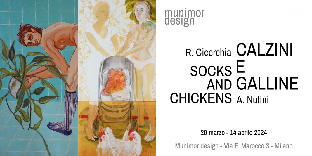 R. Cicerchia / A. Nutini – Socks and chickenhttps://www.exibart.com/repository/media/formidable/11/img/568/locandina_horiz-1068x534.jpg