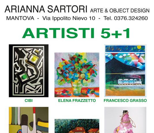 Artisti 5+1: Cibi, Diani, Frazzetto, Gnocchi, Grasso, Rizzardi