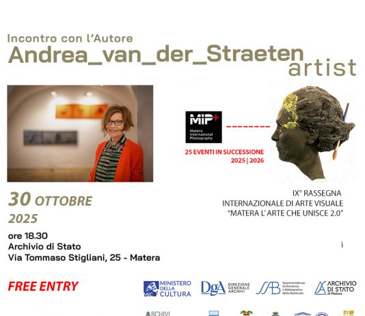 Incontro con l’artista Andrea van der Straeten