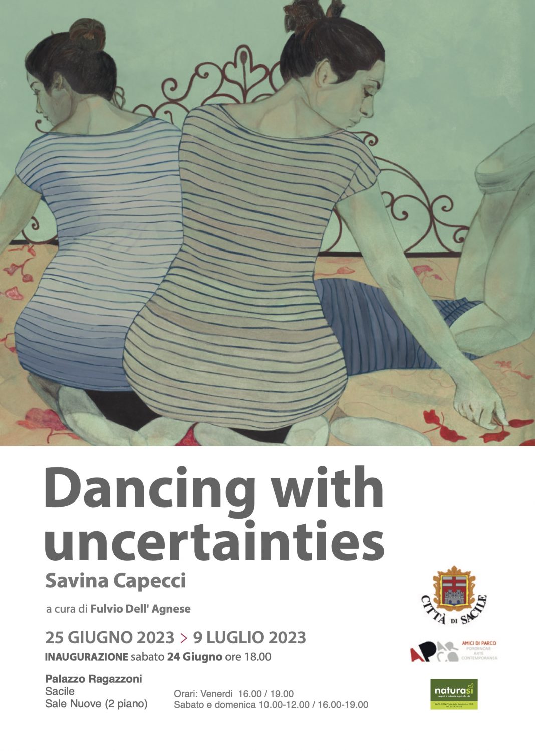 Savina Capecci – DANCING WITH UNCERTAINTIEShttps://www.exibart.com/repository/media/formidable/11/img/5ac/invito-alla-mostra-1068x1499.jpg