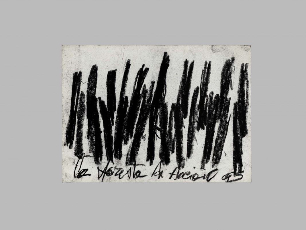 Omaggio a due grandi maestri tarantini: Nicola Carrino e Pino Spagnulo, protagonisti internazionali dell’Arte Contemporaneahttps://www.exibart.com/repository/media/formidable/11/img/5ae/G.Spagnulo-La-foresta-dacciaio-per-i-martiri-di-Nassiriya-2008.-Carboncino-su-carta-27x375-cm-1068x802.jpg