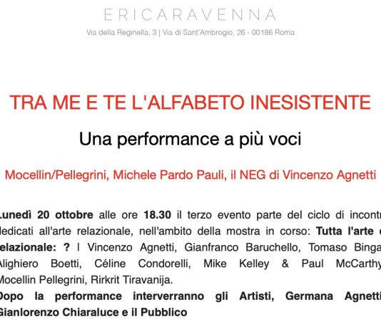 Tra me e l’alfabeto inesistente