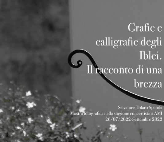 Grafie e Calligrafie degli Iblei. Il racconto di una brezza