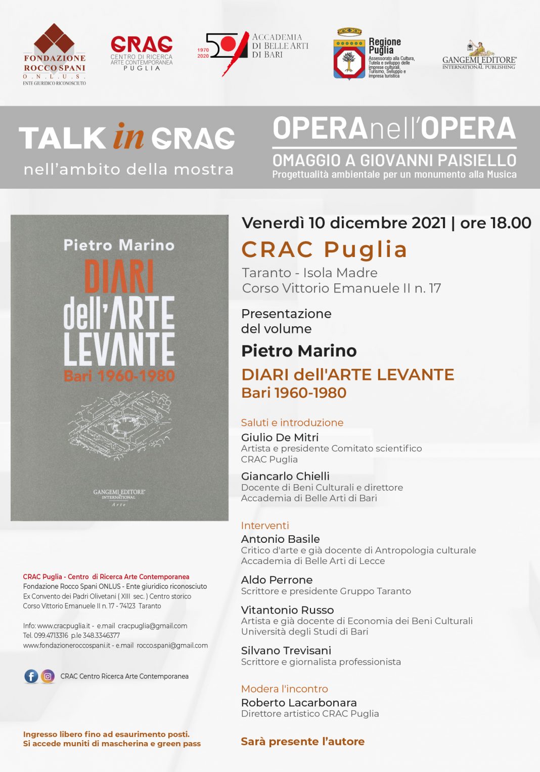 Pietro Marino – Diari dell’Arte Levante-Bari 1960-1980https://www.exibart.com/repository/media/formidable/11/img/5ef/MANIFESTO-10-DICEMBRE-1068x1526.jpg