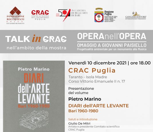 Pietro Marino – Diari dell’Arte Levante-Bari 1960-1980
