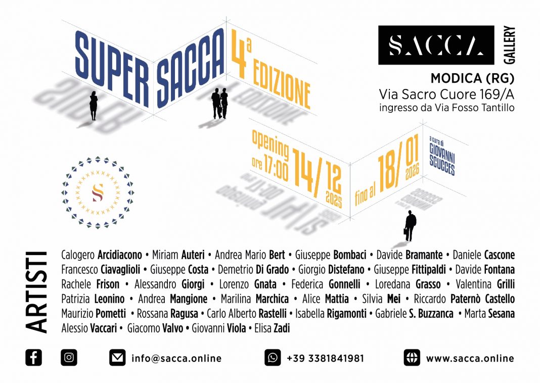 Supersacca IVhttps://www.exibart.com/repository/media/formidable/11/img/5f6/Cartolina-Supersacca-IV-SACCA-gallery-Modica-1068x758.jpg
