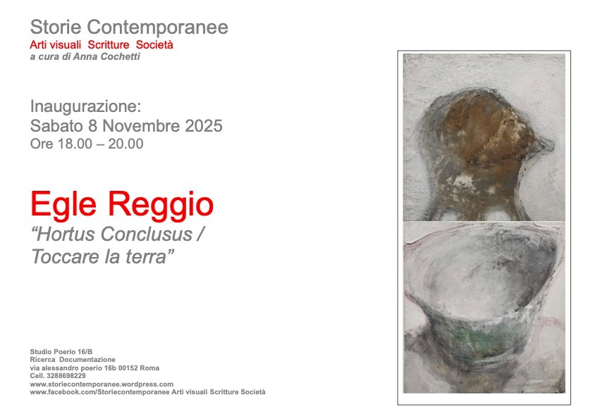 Egle Reggio – Hortus Conclusus / Toccare la terrahttps://www.exibart.com/repository/media/formidable/11/img/612/IMG-20251101-WA0003.jpg